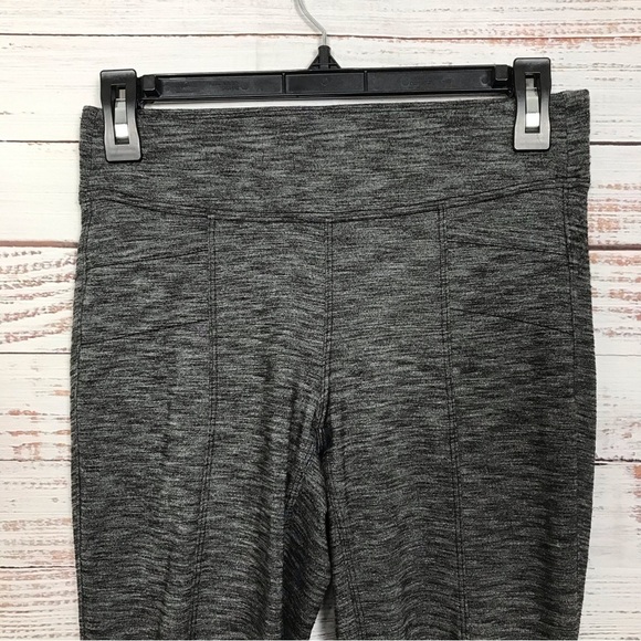 Athleta metro classic gray straight leg size xsmall yoga athletic leggings - Picture 5 of 8